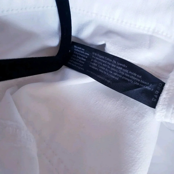 Eileen Fisher Women's Organic Cotton Stretch Denim High Rise Straight Leg Jeans - Picture 14 of 14